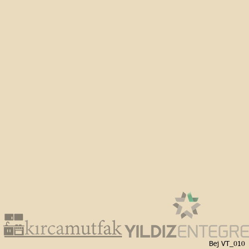 Bej MDFlam / Suntalam Mutfak Dolabı VT010